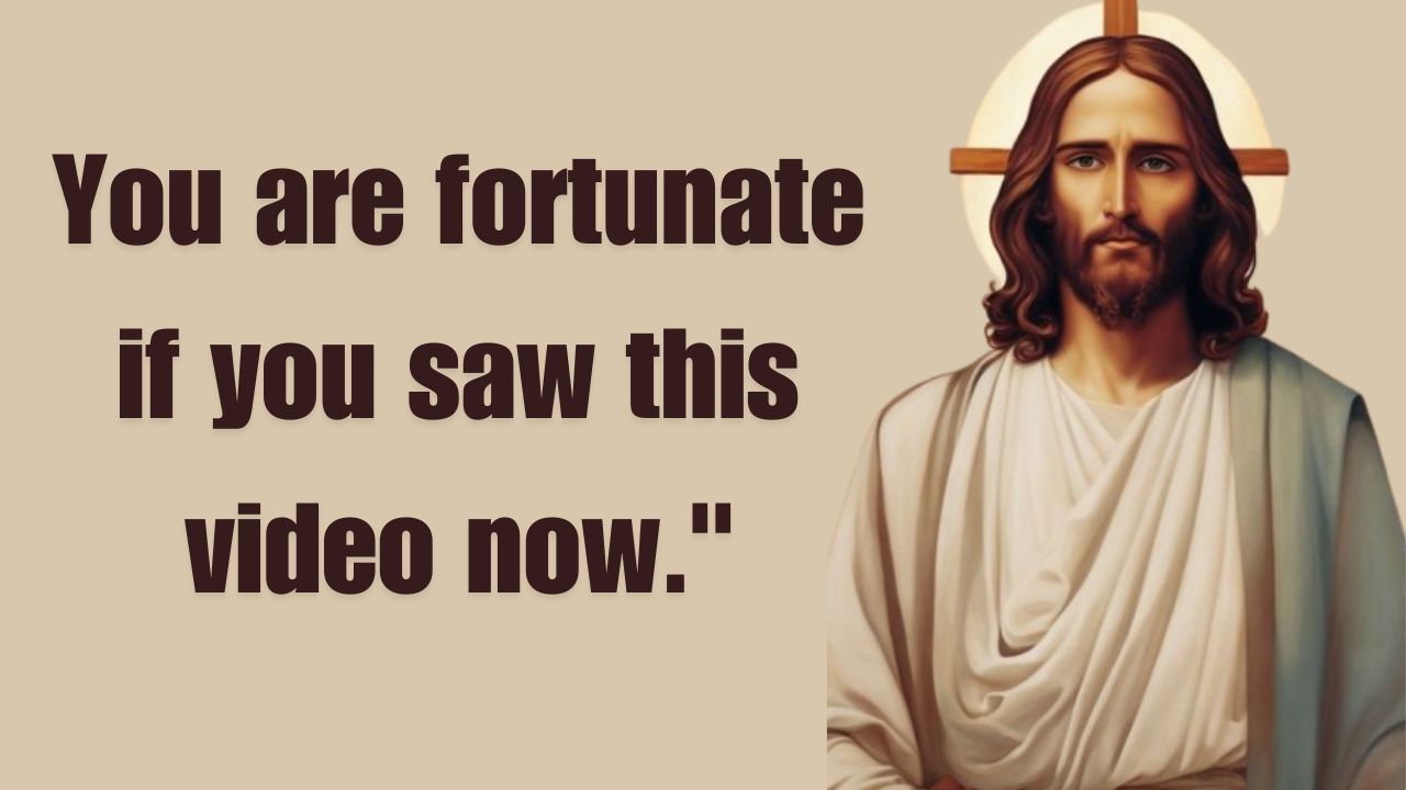 You are fortunate if you saw this video now.”