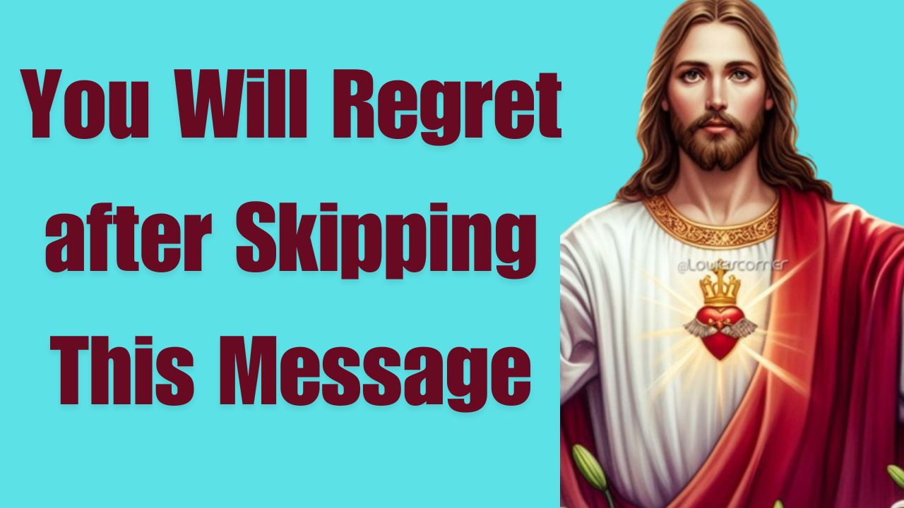 You Will Regret after Skipping This Message